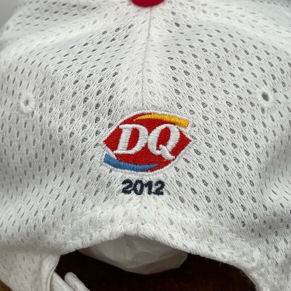 Minnesota Twins Baseball Hat Red White Mesh Dairy Queen Game Promo 2012 One Size - Picture 6 of 14